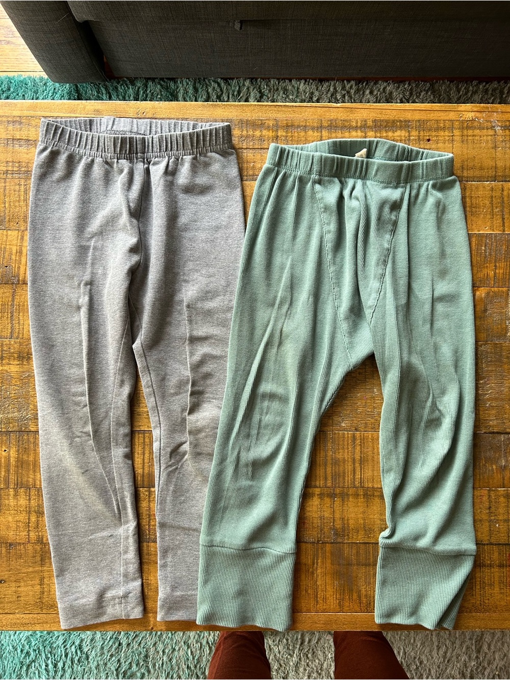 Hanna Andersson Leggings and Kate Quinn pants